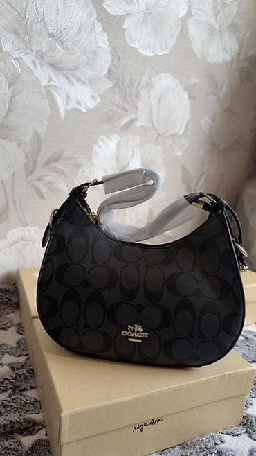 leopard 5: Классическая сумка, Coach, Корея, Разделенные отделения, Женские, Новый — 9