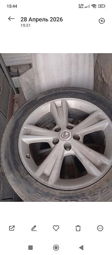 Колеса в сборе 235 / 55 / R 18, Лето, Комплект, Легковые, Литые, отверстий - 5