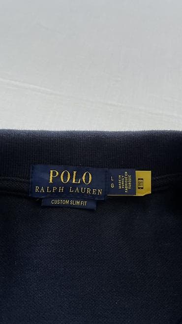 red centr: Мужская футболка, L, Polo Ralph Lauren, Б/у, цвет - Синий — 3
