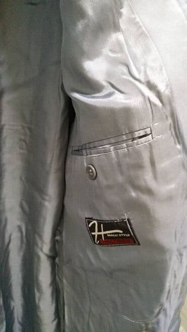 Плащтар: Эркектердин плащы, 6XL, L, Колдонулган, түсү - Көгүлтүр, Өзү алып кетүү — 2