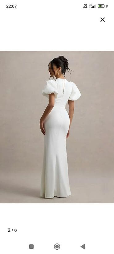 Отдам даром: Платье,фонарик,новое,длинное,с вырезом,плотный материал,новое,можно на — 7