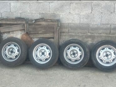 шина р16: Колеса в сборе 185 / 65 / R 14, Зима, Б/у, Комплект, Легковые, Железные, отверстий - 4 — 1