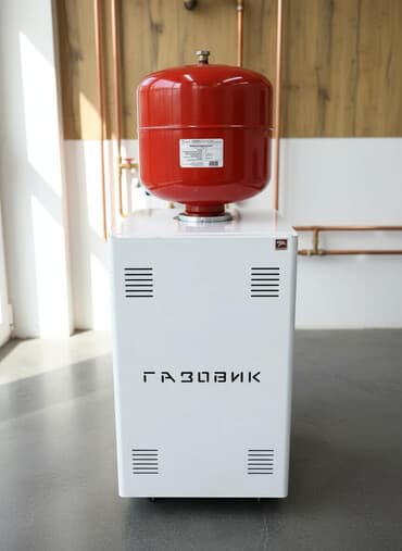 Накопительный водонагреватель "Газовик" с расширительным баком