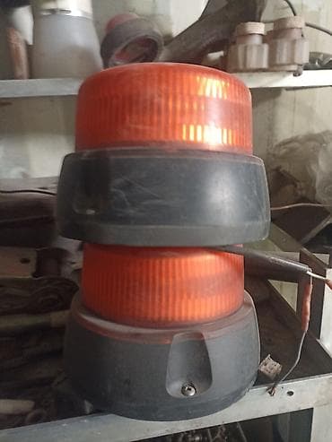 фито лампы: Проблесковый маяк оранжевый для спецтехники/авто. - Тип: сигнальная — 1