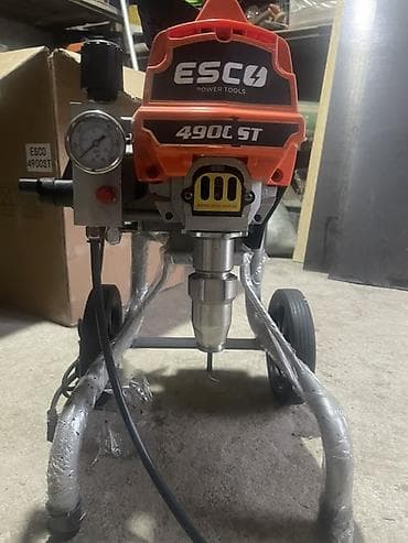 Инструменты: Безвоздушный аппарат для покраски, В наличии — 4