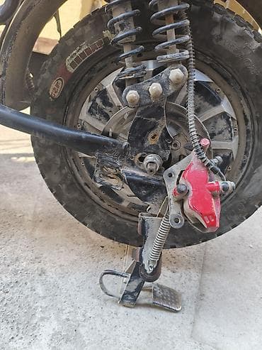 daf 480: Электроскутер (кадровая рама и узлы) для проекта/запчастей — 4