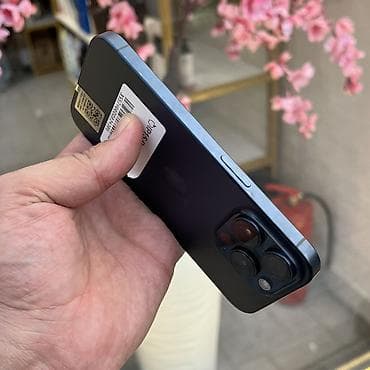 IPhone 15 Pro, Колдонулган, 256 ГБ, Blue Titanium, 95 % — 4