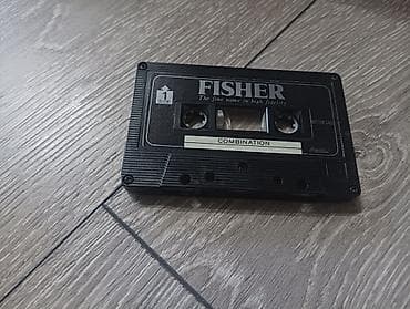 aux кассета: Ретро магнитола Fisher — классическая портативная стереосистема с — 3