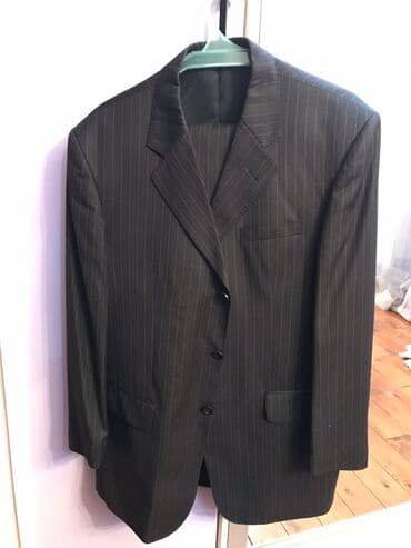 свадебные платья в бишкеке цены на прокат: Мужской костюм большого размера в крупную полоску Размер 52-54 Рост — 1