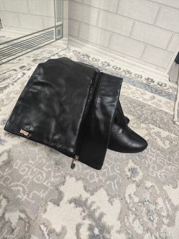 фирменный сапоги: Сапоги, 39, AS, Б/у, цвет - Черный — 3