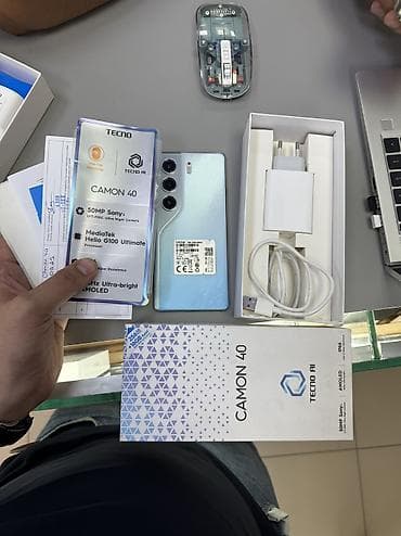 Техника и электроника: Tecno Camon s, Б/у, 256 ГБ, цвет - Синий, 2 SIM — 9