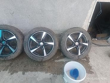 Шины и диски: Колеса в сборе 225 / 50 / R 17, Зимняя шипованная, Новый, Комплект, Литые, отверстий - 5 — 5