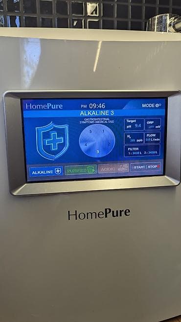 HomePure Viva — стационарный ионизатор и фильтр для воды с сенсорным — 5
