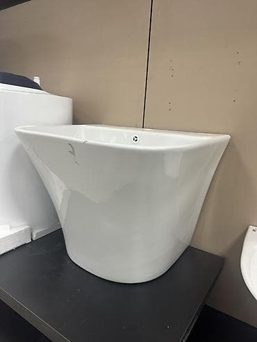 умывальник подогревом: Раковина для ванной, Особенности: Глянцевое, Материал: Керамика — 1