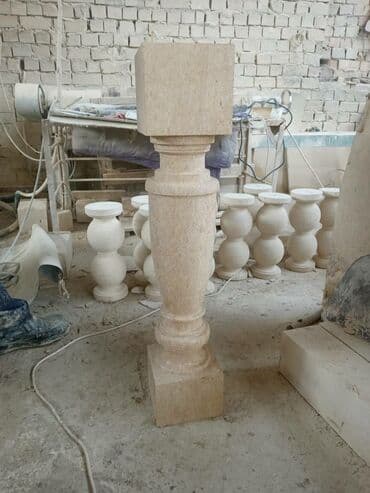 тушки кролика: Балясины,перилы,тумбы из Сары таш — 6