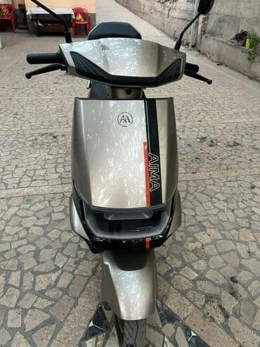 электронные мото: Электроскутер AIMA - Электропривод, бесшумный ход - Цифровая панель — 4