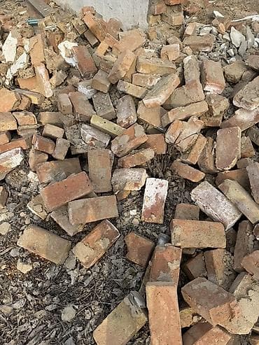 кафел резка: Кирпич полнотелый керамический (демонтаж) - Материал: глиняный — 1