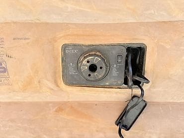 лежаки для бассейна: Надувная кровать, Двухстворчатая, Intex, длина - 203 см — 3