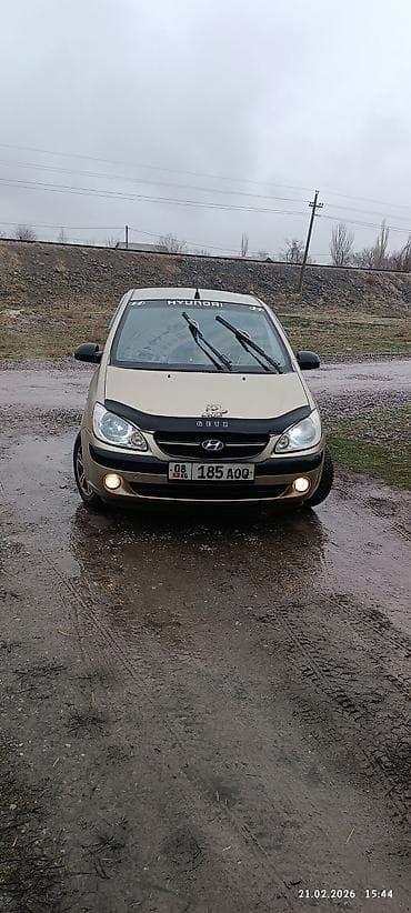 Транспорт: Hyundai Getz: 2008 г., 1.4 л, Механика, Бензин, Хэтчбэк — 1