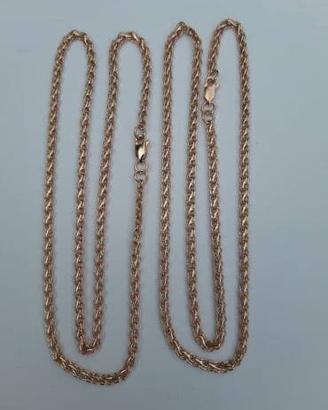 продаю золотую цепочку: Цепь для бензопилы, Проба 585, Унисекс, Новый, Ручная работа — 30
