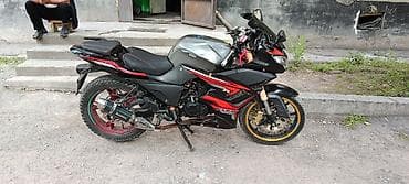 мото ролик: Спортбайк Yamaha, 300 куб. см, Бензин, Взрослый, Б/у — 1