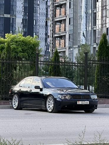 BMW 7 series: 2002 г., 4.4 л, Автомат, Бензин, Седан at lalafo.kg BMW 7 series: 2002 г., 4.4 л, Автомат, Бензин, Седан