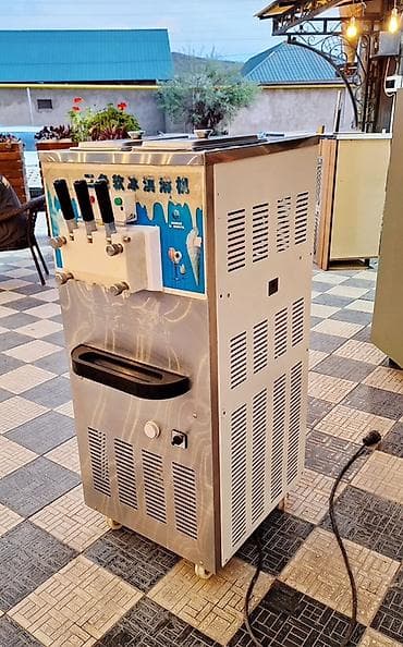 мороженного: Профессиональный фризер для мягкого мороженого (напольный) - Три — 2