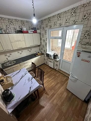 мкр аламедин: 2 бөлмө, 52 м², 105-серия, 3 кабат, Евроремонт — 5