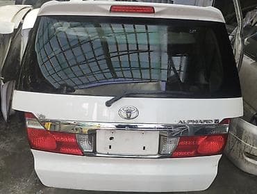 prius plus: Крышка багажника Toyota, 2004 г., Б/у, Оригинал — 1