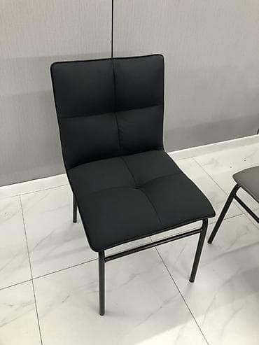 металлический стул для кухни: Стул для кухни, Железо, цвет - Черный — 1