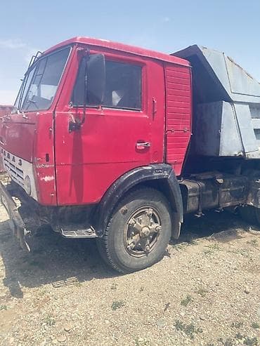 тягач маз: КАМАЗ самосвал, 6x4 Описание: - Классический КАМАЗ с красной кабиной — 9
