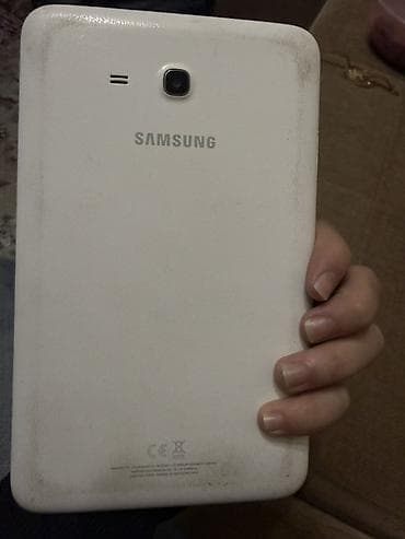 tab s4: Планшет, Samsung, память 16 ГБ, 7" - 8", Wi-Fi, Б/у, Классический цвет - Белый — 3