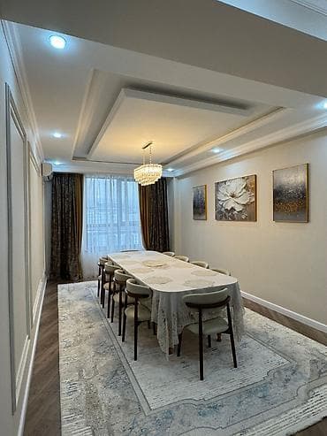 квартира ош купит: 3 комнаты, 106 м², Элитка, Дизайнерский ремонт — 1