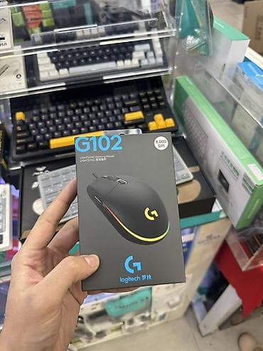 Игровая проводная мышь Logitech G102 LIGHTSYNC - Сенсор с разрешением at lalafo.kg Игровая проводная мышь Logitech G102 LIGHTSYNC - Сенсор с разрешением
