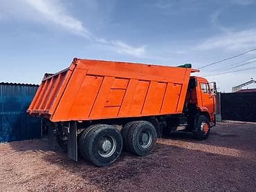 спальные гарнитур б у: КАМАЗ 6520 самосвал, оранжевый - Колесная формула 6x4 - — 4