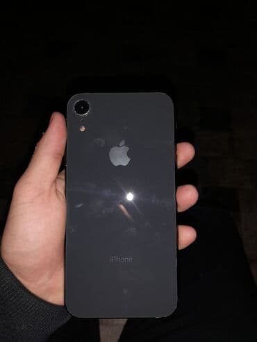 айфон x xr: IPhone Xr, Б/у, 64 ГБ, Black Titanium, Кабель, Коробка, Зарядное устройство, 77 % — 4
