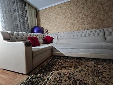 Угловые диваны: Угловой диван, C подушками — 4