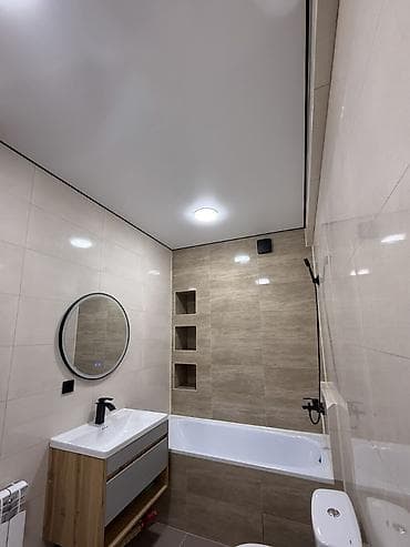 Квартиры: 1 комната, 48 м², Элитка, Пишпек Элитка, 4 этаж, Евроремонт — 7