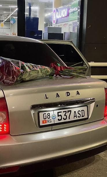 Унаа: ВАЗ (ЛАДА) Priora: 2008 г., 1.6 л, Кол менен иштөөчү, Бензин, Седан — 2