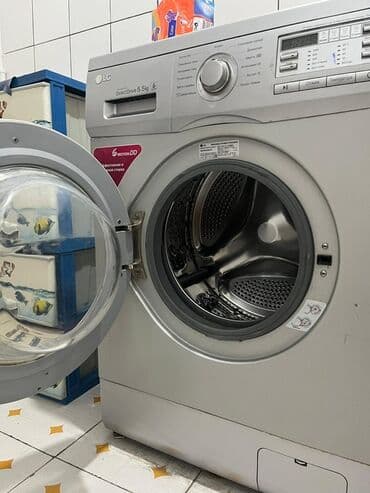 dsp 5 в 1: Стиральная машина LG, Автомат, До 6 кг, Полноразмерная — 1