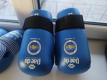 шлем каратэ: Перчатки и футы TOP TEN (made in Germany) - Модель: защитный набор — 3