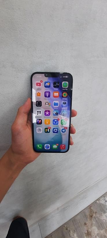 IPhone 13 Pro, Б/у, 256 ГБ, Sierra Blue, Чехол, 90 % — 5