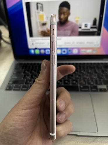 ipod mini: IPhone 7, Б/у, 32 ГБ, Rose Gold, Чехол, Кабель, 100 % — 2