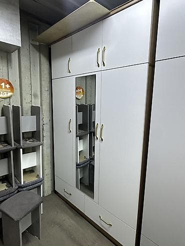 гардеробные системы: Шифоньер, шкаф для одежды, Новый, Прямой, ЛДСП — 2