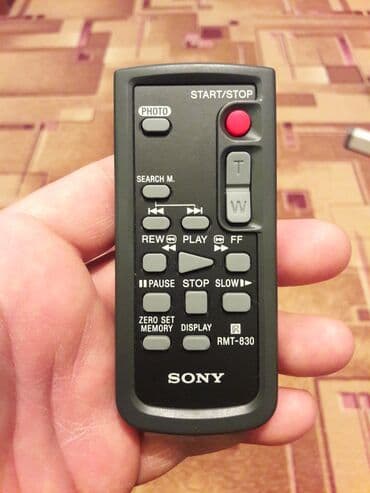 один владелиц: Пульт на видеокамеру Sony, абсолютно новая! Заводская пломба и пленка — 3