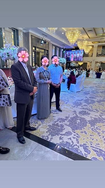 длинная: Вечернее платье, Длинная модель, С рукавами, S, M — 1