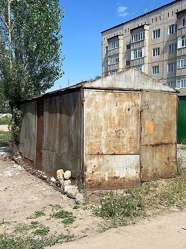 вагон уй: Металлический гараж-ракушка/бокс - Материал: стальной лист, каркас из — 1