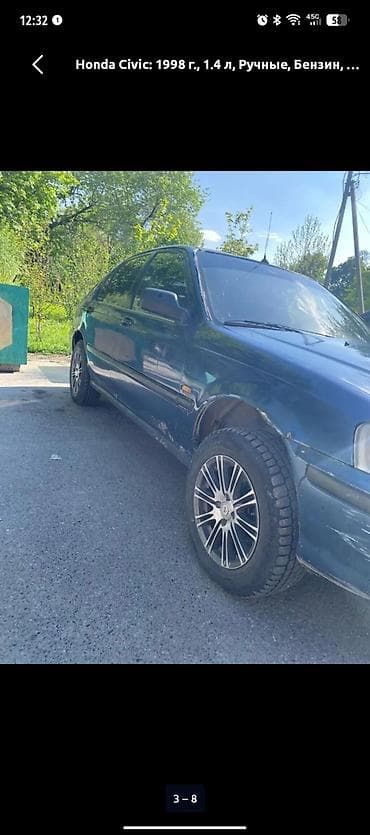 Продажа авто: Honda Civic: 1998 г., 1.4 л, Механика, Бензин, Седан — 3
