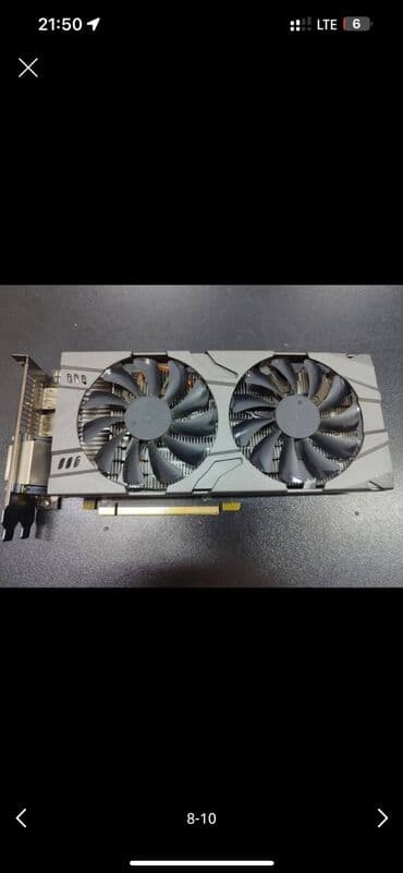 Видеокарта, Б/у, Radeon RX, 8 ГБ, Для ПК