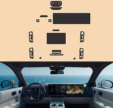 l9: Комплект защитной пленки Li Xiang L9 Как и любая глянцевая — 1